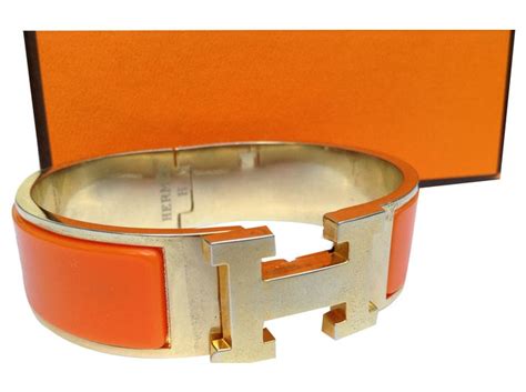 hermes bracciale arancione|Bracciale Hermès per Donna .